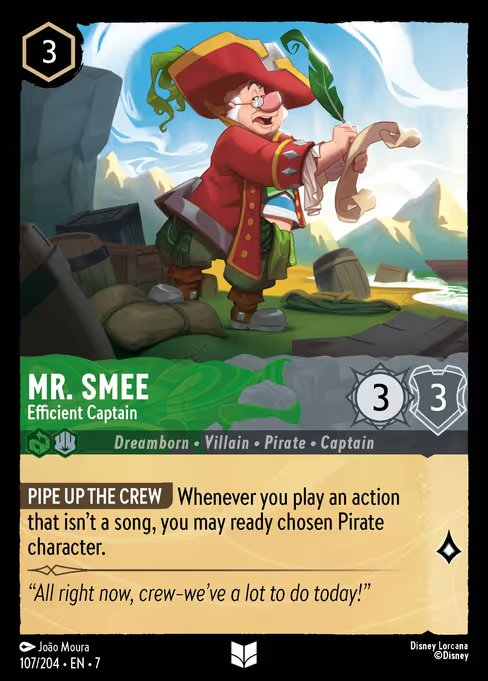 Mr. Smee - Capitão Eficiente