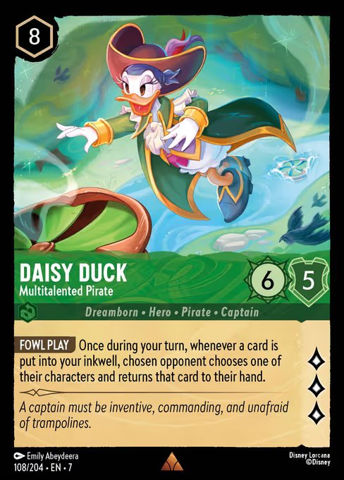 Daisy Duck - Pirata Multitalentoso