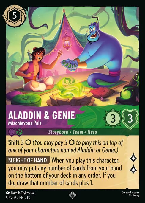 Aladdin & Genie - Pals Maliciosos
