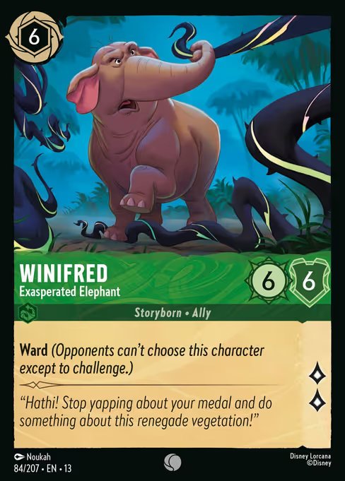Winifred - Elefante Exasperado