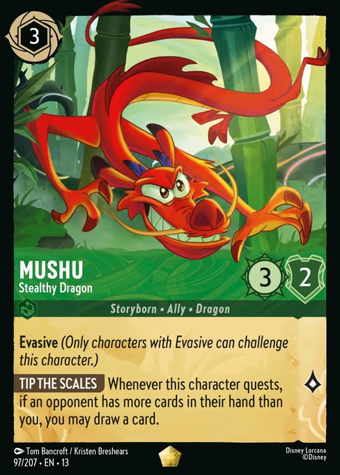 Mushu - Dragão Furtivo