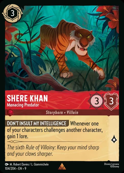 Shere Khan - Predador Ameaçador