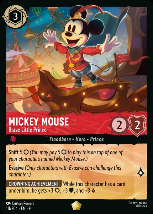 Mickey Mouse - Príncipe Corajoso