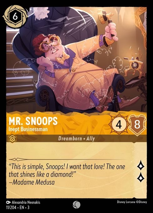 Mr. Snoops - Empresário Inepto