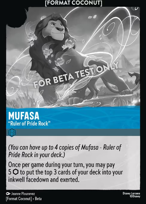 Mufasa - Governante de Pride Rock