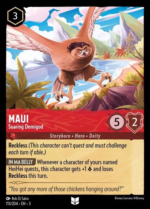 Maui - Deus Voando