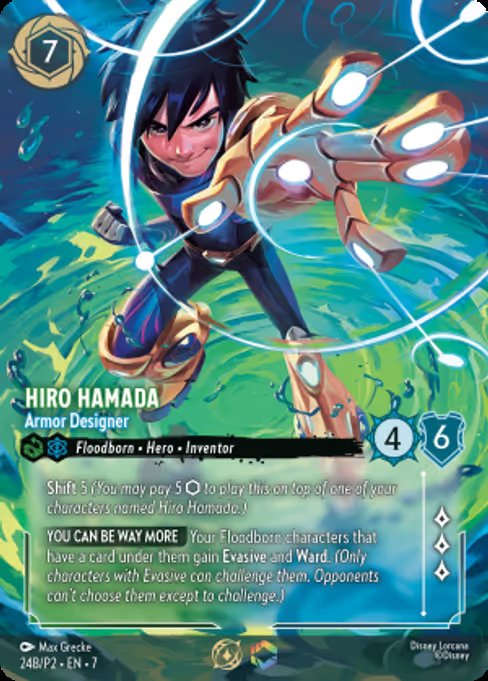 Hiro Hamada - Designer de Armadura