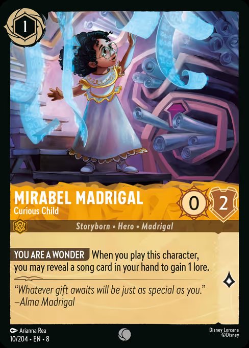 Mirabel Madrigal - Criança Curiosa