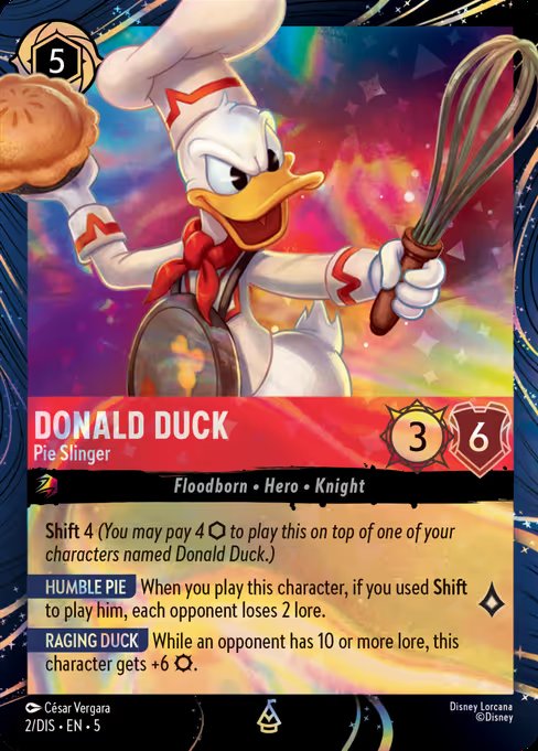 Donald Duck - Lançador de Tortas