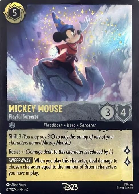 Mickey Mouse - Feiticeiro Alegre