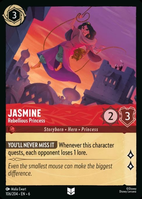 Jasmine - Princesa Rebeldes