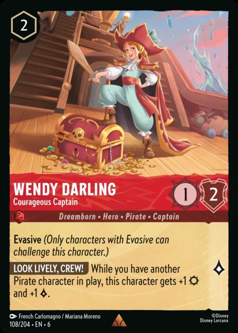 Wendy Darling - Capitã Corajosa