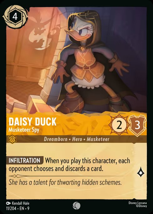 Daisy Duck - Espia Musketeara