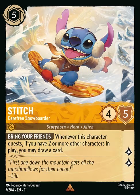 Stitch - Snowboarder Sem Compromisso