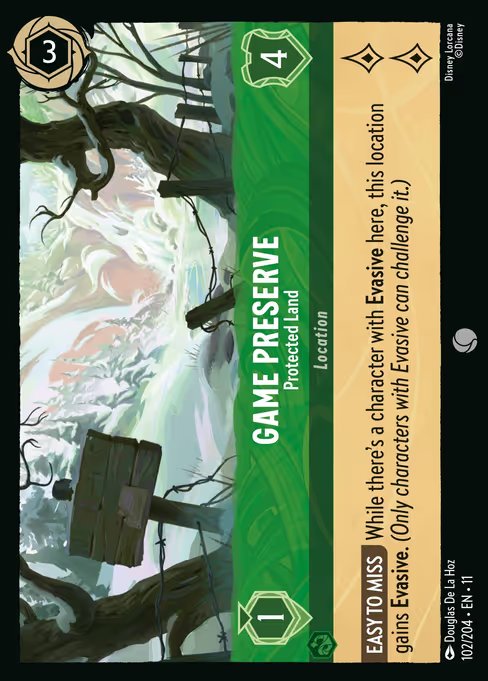 Game Preserve - Protected Land
