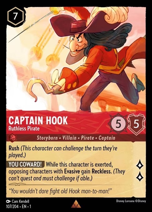 Capitão Hook - Pirata Cruel