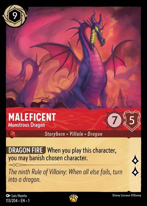 Maleficent - Dragão Monstruoso