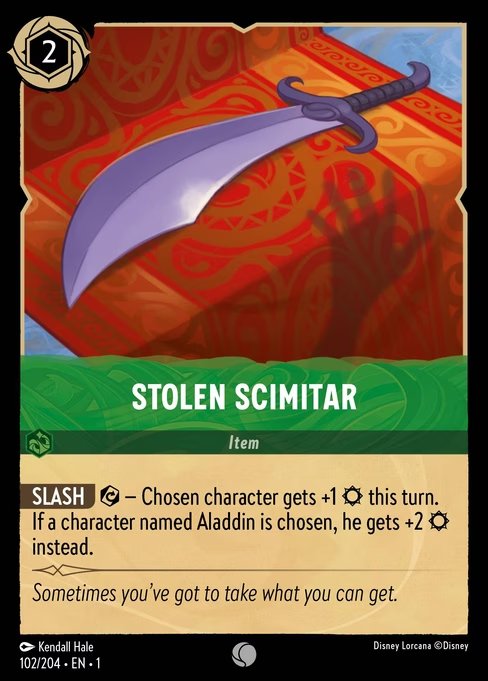Escimitar Roubada