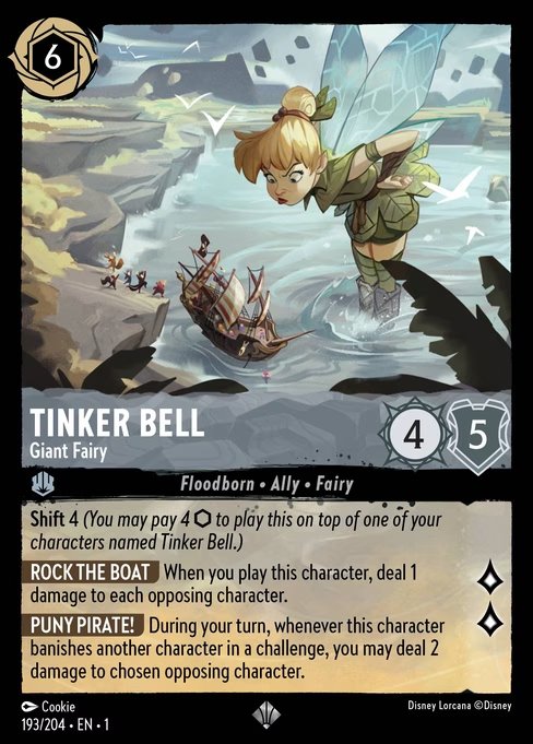 Tinker Bell - Fada Gigante