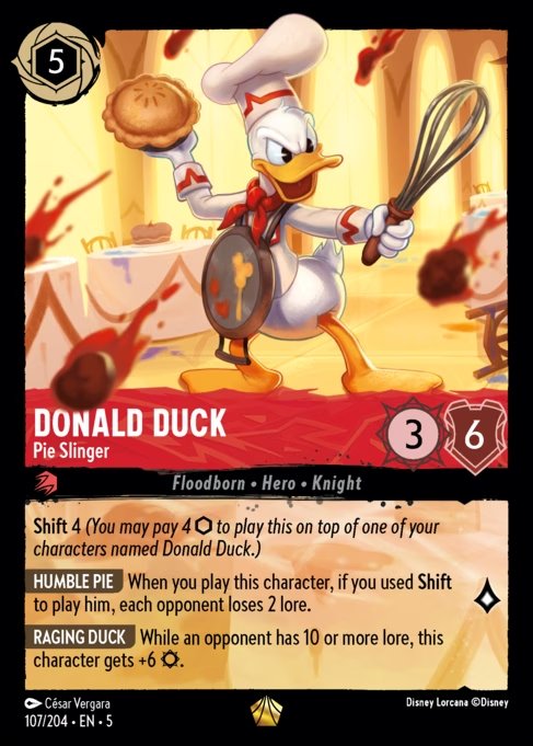 Donald Duck - Lançador de Pão