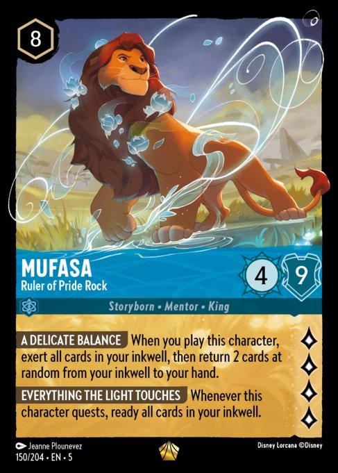 Mufasa - Rei do Pedra do Orgulho