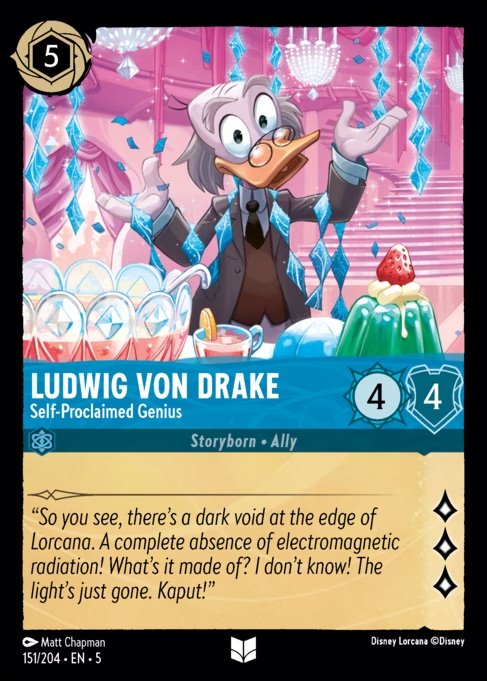 Ludwig von Drake - Genial Autoproclamado