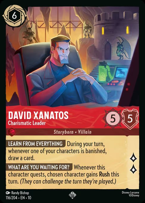 David Xanatos - Líder Carismático