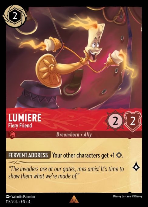 Lumiere - Amigo Flamejante