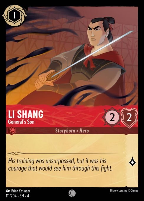 Li Shang - Filho do General
