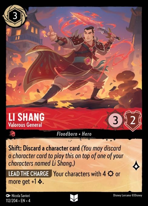 Li Shang - General Valoroso