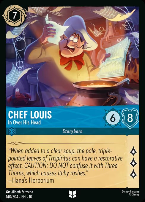 Chef Louis - Sobrecarregado