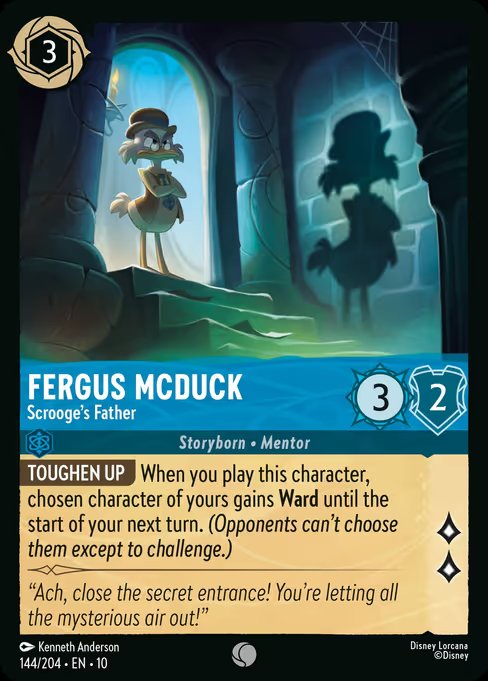 Fergus McDuck - Pai de Scrooge