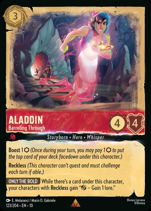 Aladdin - Rastejando em Direção