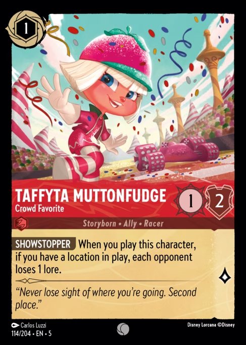 Taffyta Muttonfudge - Favorita da Multidão