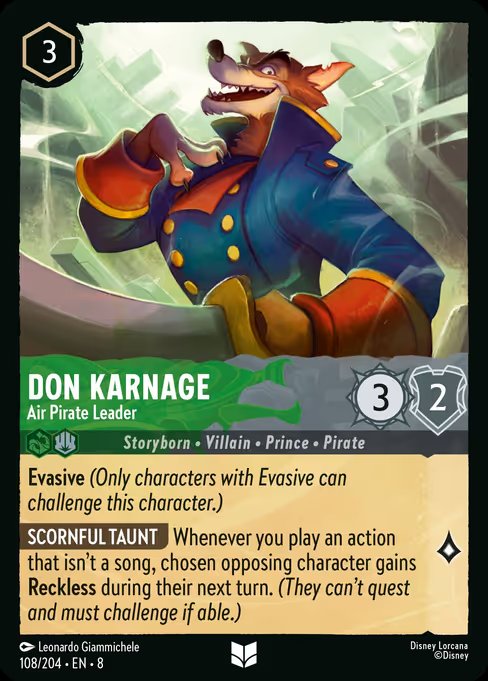 Don Karnage - Líder Pirata do Ar