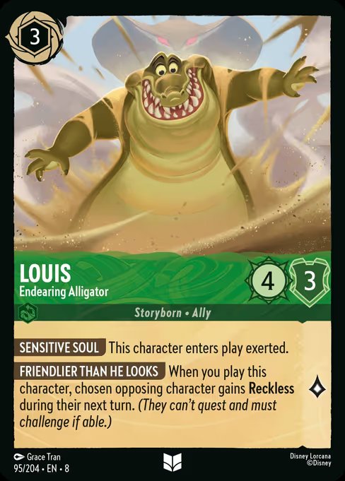 Louis - Ameaçador Lagarto