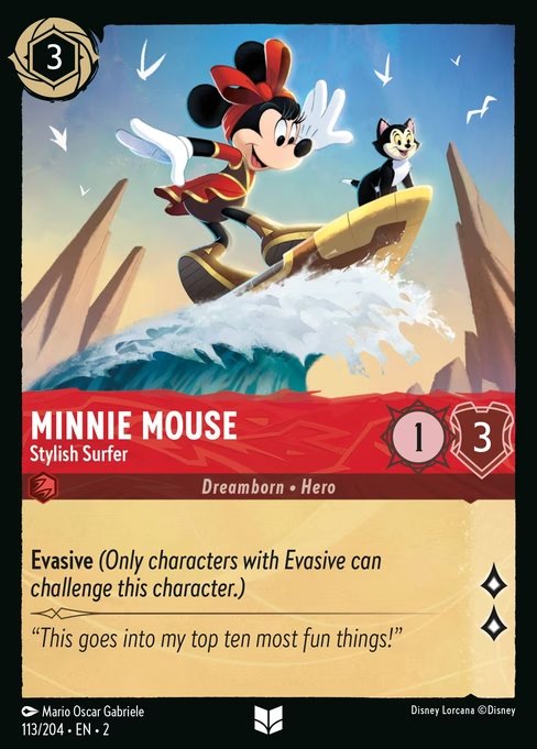 Minnie Mouse - Surfer Estilosa