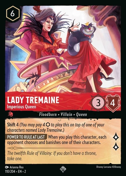 Lady Tremaine - Rainha Imperiosa
