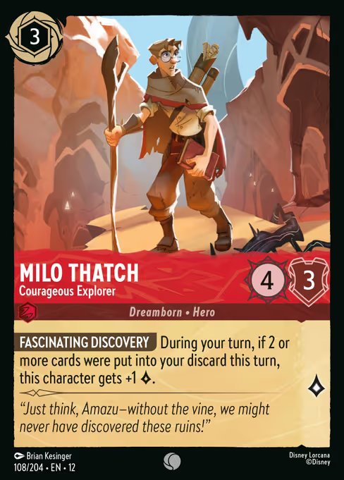 Milo Thatch - Explorador Corajoso