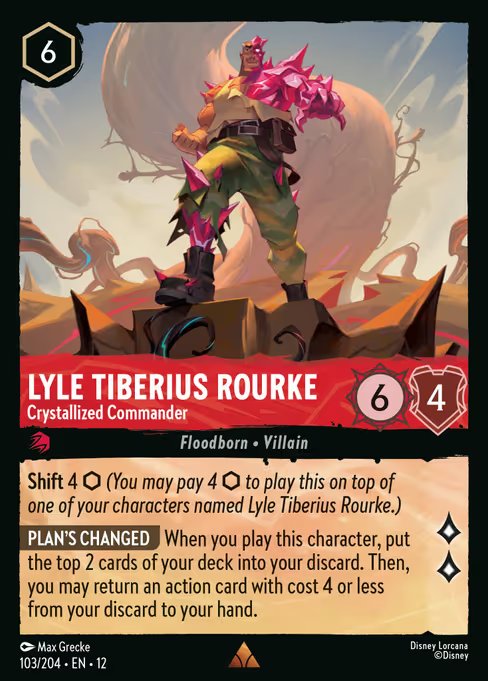 Lyle Tiberius Rourke - Comandante Cristalizado